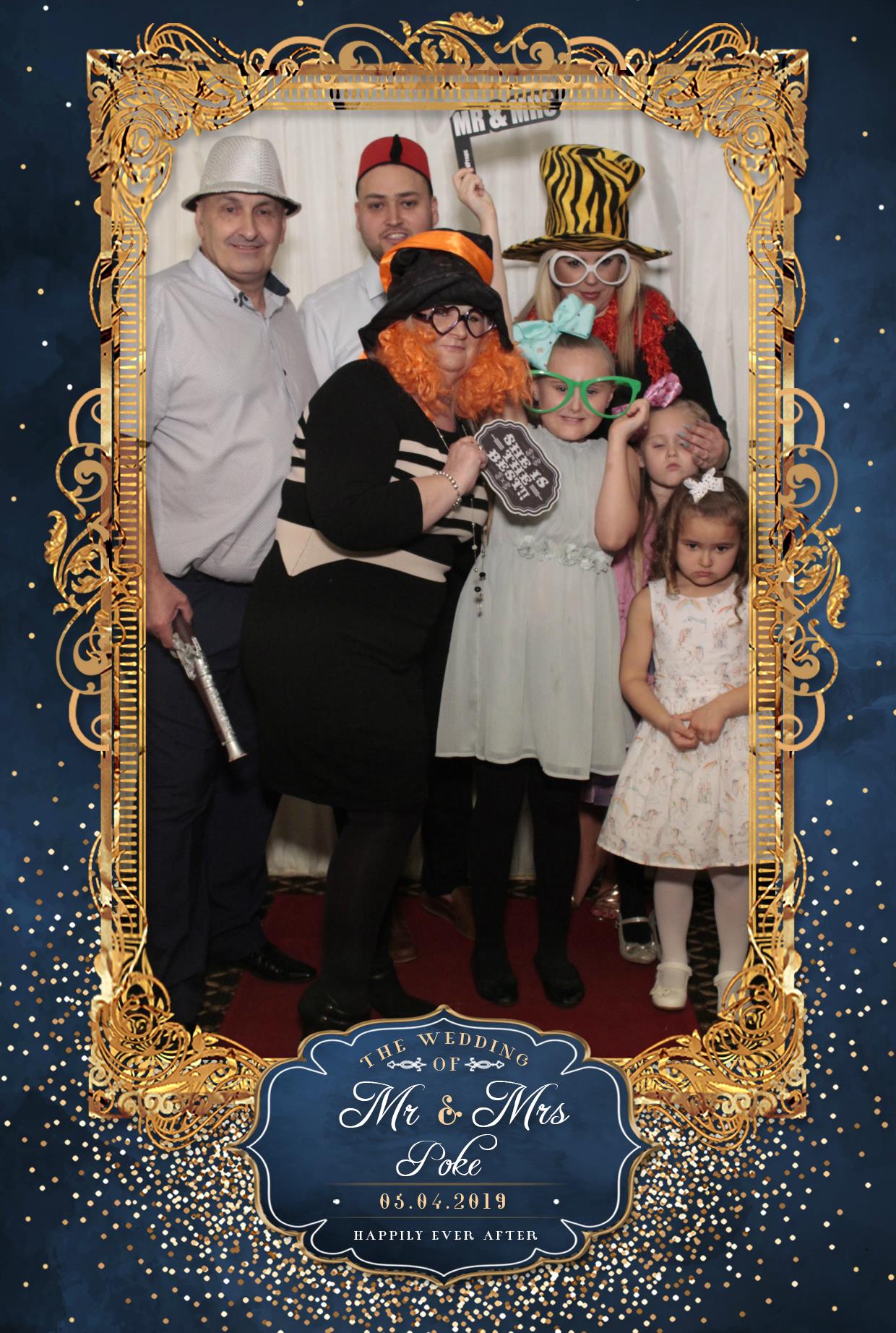 Mr & Mrs Poke | View more photos from the event at gallery.myphotoboothexperience.co.uk/u/MyPhotoBoothExperienceLtd/Mr-Mrs-Poke